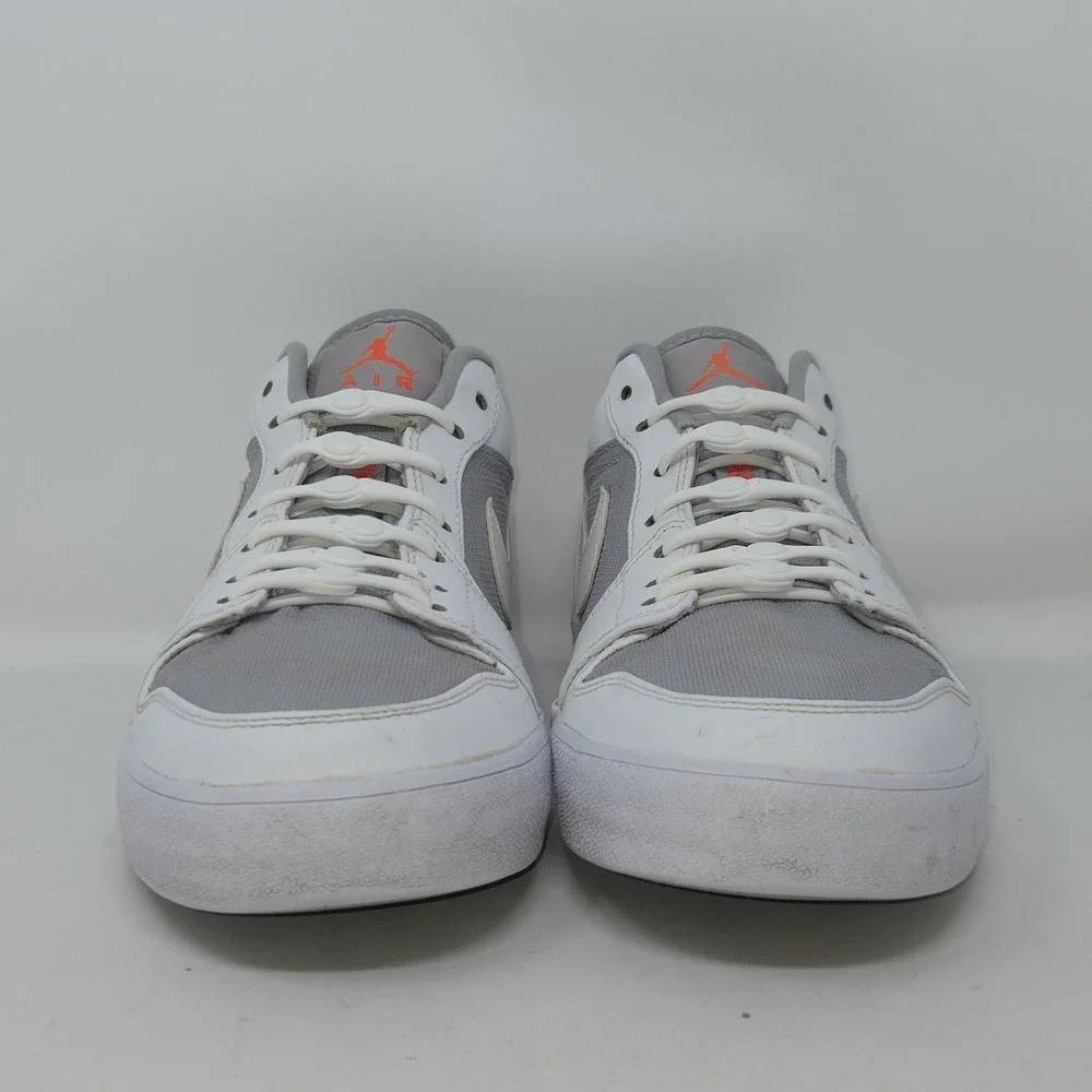 Nike Air Jordan 1 Low Top V2 Wolf Grey White 552312-023 Size‎ 8 RETRO